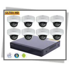 HDCVI Safire Smart Artificial Intelligence Full Hd 5 Mpx Videoovervågning Dome Kamera Sæt 8